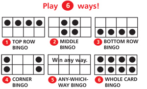 Subtraction Bingo Game